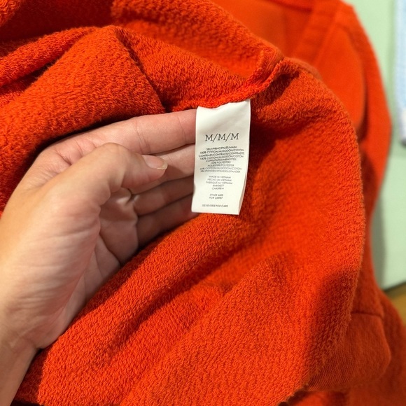 CAbi Women's V-Neck Sweater, Orange- M - Picture 4 of 4